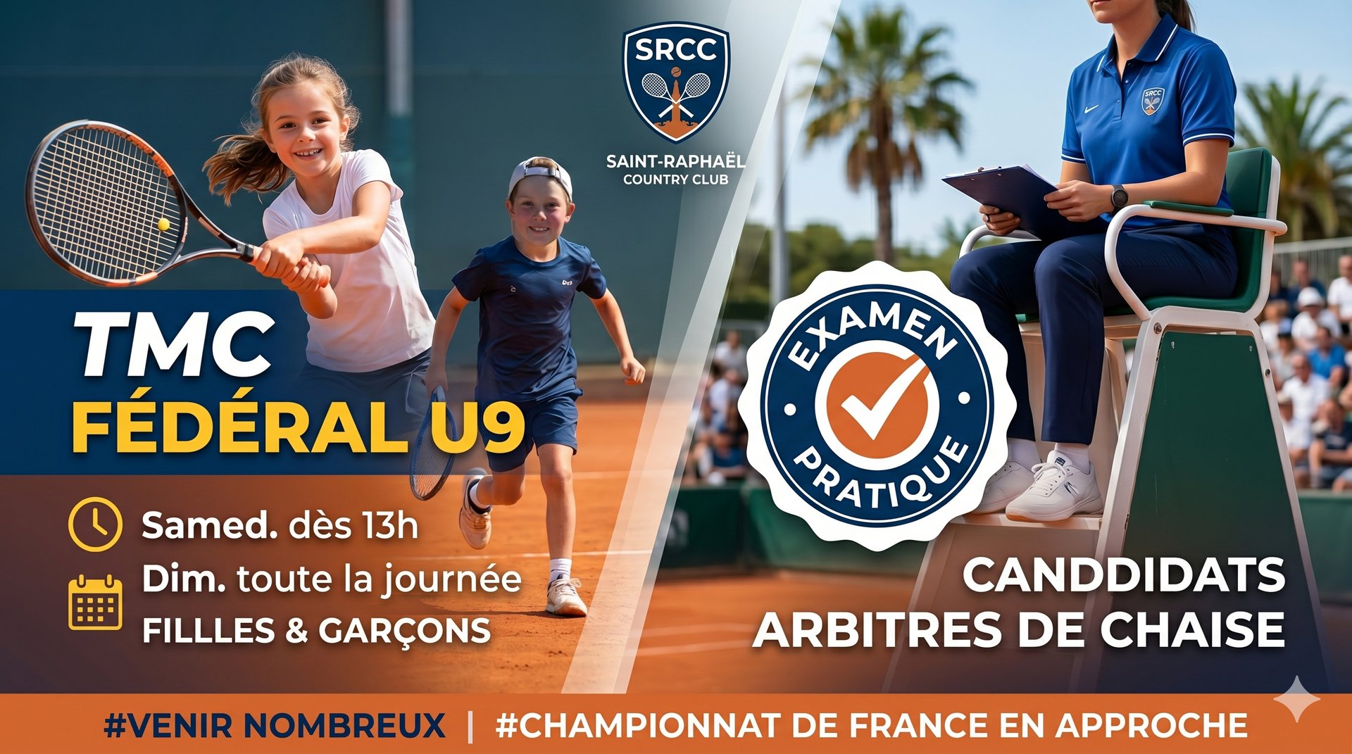 🔥 Un week-end 100% Tennis au Club !